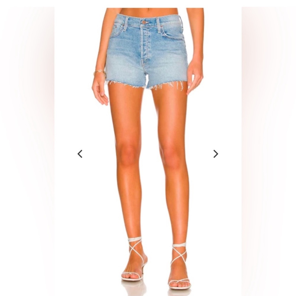 Mother The Scrapper Cut Off Fray Short